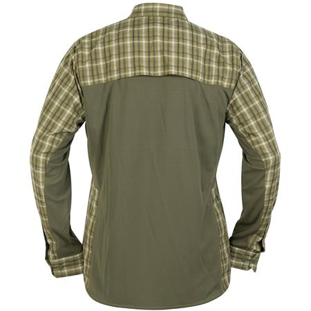 MEN'S LONG-SLEEVE SHIRT HART RILA - GREEN CHECKS