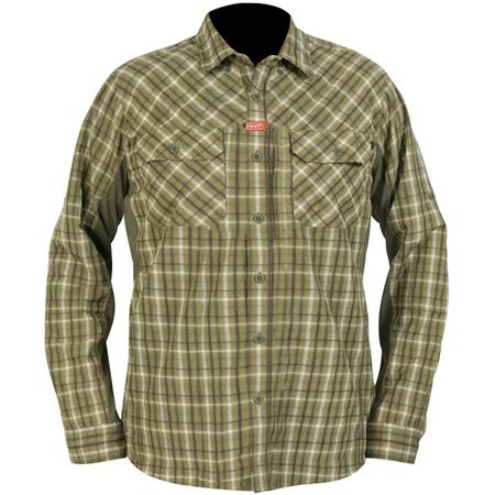 Men's Long-Sleeve Shirt Hart Rila - Green Checks