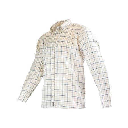 Men's Long-Sleeve Shirt Jack Pyke Carreaux - Blue