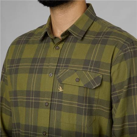 MEN'S LONG-SLEEVE SHIRT SEELAND HIGHSEAT - OLIVE