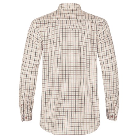 MEN'S LONG SLEEVE SHIRT SEELAND OXFORD SHOOTING - CLASSIC BLUE/MERLOT CHECK