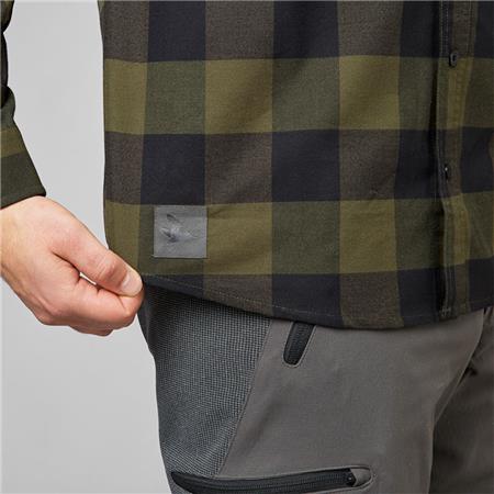 MEN'S LONG-SLEEVE SHIRT SEELAND TORONTO - GREEN