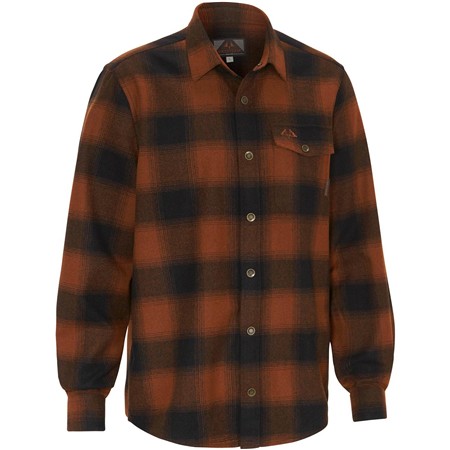 Men's Long-Sleeve Shirt Swedteam In Wool Lynx