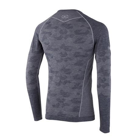MEN'S LONG-SLEEVE T-SHIRT DAMART DYNAMIC CLIMATYL - GREY