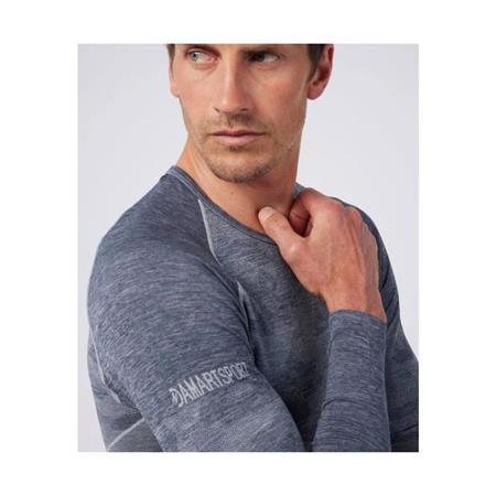 MEN'S LONG-SLEEVE T-SHIRT DAMART DYNAMIC CLIMATYL - GREY