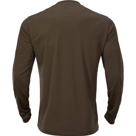 MEN'S LONG-SLEEVE T-SHIRT HARKILA MOUNTAIN HUNTER LS - GREEN/BROWN