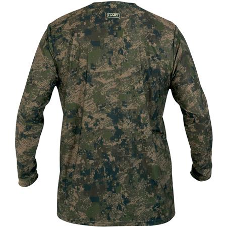 MEN'S LONG SLEEVE T-SHIRT HART URAL-TL - PIXEL FOREST