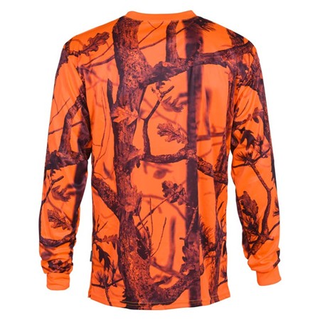MEN'S LONG SLEEVE T-SHIRT PERCUSSION FLUO GHOSTCAMO - CAMO