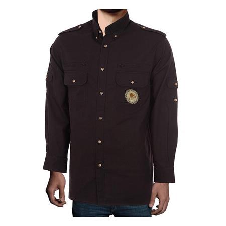 Men's Long Sleeved-Shirt Bartavel Spaniel Adventurer - Black
