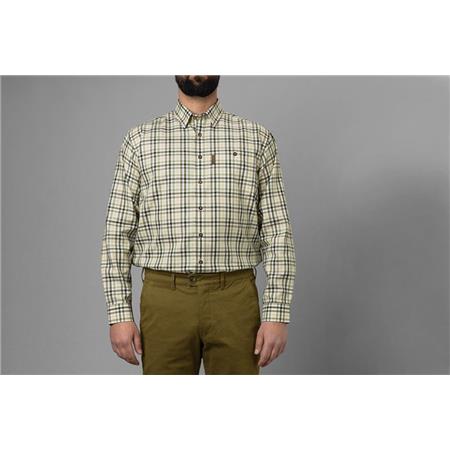 MEN'S LONG-SLEEVED SHIRT HARKILA MILFORD - GREEN