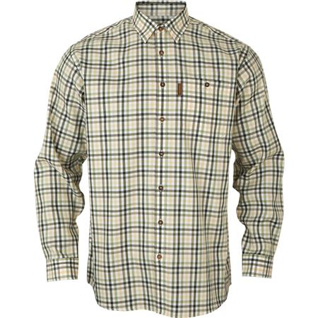 Men's Long-Sleeved Shirt Harkila Milford - Green