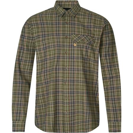 Men's Long-Sleeved Shirt Seeland Highseat - Burnt Olive
