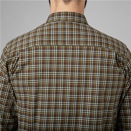 MEN'S LONG-SLEEVED SHIRT SEELAND SHOOTING - ROSIN CHECK