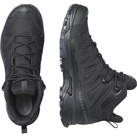 MEN'S LOW-CUT SHOES SALOMON X ULTRA FORCES MID GTX - BLACK