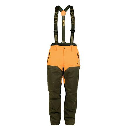 MEN'S PANTS HART KORA-T - KHAKI/ORANGE