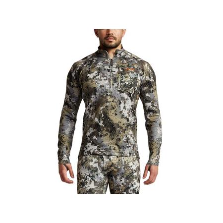 MEN'S PULLOVER SITKA CORE MID WT ZIP-T - ELEVATED II