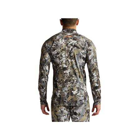 MEN'S PULLOVER SITKA CORE MID WT ZIP-T - ELEVATED II