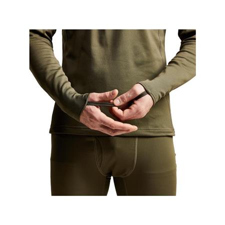 MEN'S PULLOVER SITKA CORE MID WT ZIP-T - PYRITE