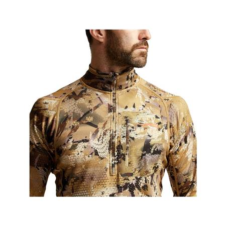 MEN'S PULLOVER SITKA CORE MID WT ZIP-T - WATERFOWL MARSH