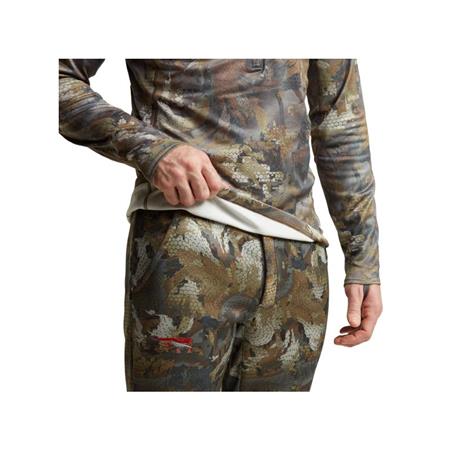 MEN'S PULLOVER SITKA CORE MID WT ZIP-T - WATERFOWL TIMBER