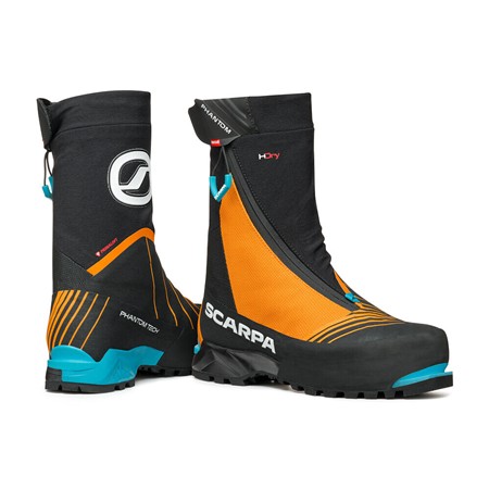 MEN'S SHOE SCARPA PHANTOM TECH HD - BLACK/ORANGE