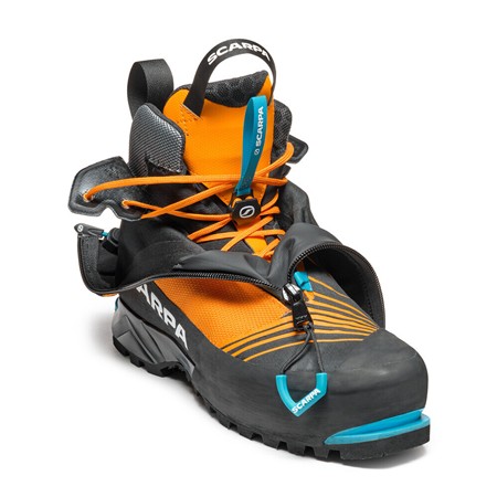 MEN'S SHOE SCARPA PHANTOM TECH HD - BLACK/ORANGE