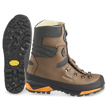 MEN'S SHOES DIOTTO TORNADO HV - BROWN/ORANGE