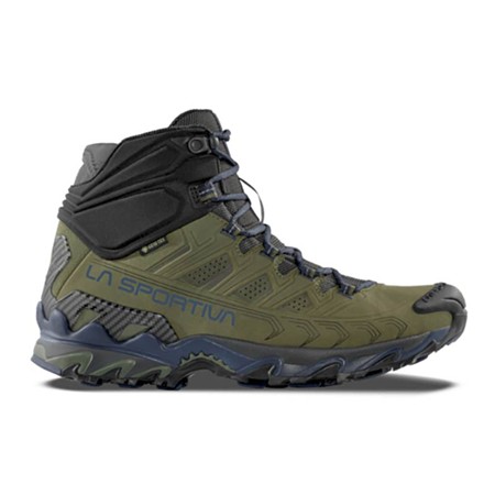 MEN'S SHOES LA SPORTIVA ULTRA RAPTOR 2 MID LEATHER GTX - CYPRESS/NIGHT SKY