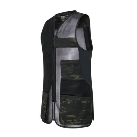 Men's Shooting Vest Beretta 500Th Anniversary Limited Edition - Multicam Black