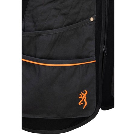 MEN'S SHOOTING VEST BROWNING SHOOTING VEST CLAYMASTER + OFFERED - GREY