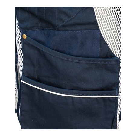 MEN'S SHOOTING VEST BROWNING SPORT SHOOTER OFFERED - NAVY