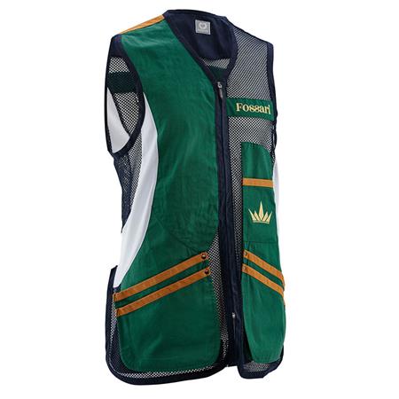MEN'S SHOOTING VEST FOSSARI LEFT-HANDED SPORTING