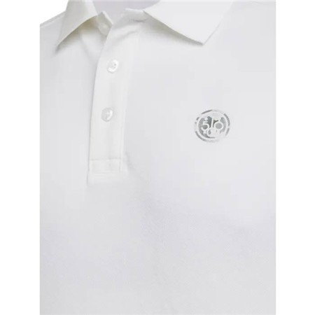 MEN'S SHORT-SLEEVE POLO BERETTA LIMITED EDITION 500TH ANNIVERSARY CAMO LOGO - BRIGHT WHITE