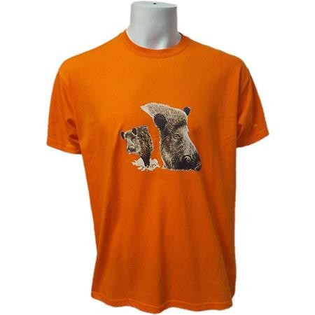 Men's Short-Sleeve T-Shirt Bartavel 2 Wild Boars - Orange