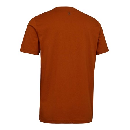 MEN'S SHORT-SLEEVE T-SHIRT DEERHUNTER WESTON - OAK RUST