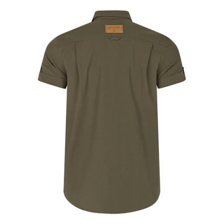 MEN'S SHORT-SLEEVE SHIRT SEELAND CARGO MC SELOUS - GRAPE LEAF
