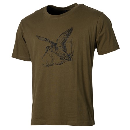 Men's Short-Sleeve T-Shirt Treeland Woodcock - Khaki