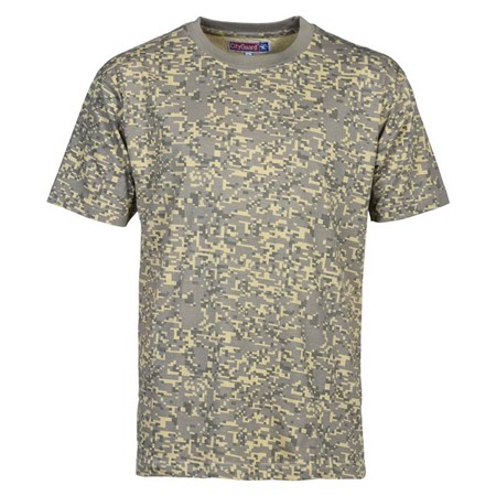 Men's Short-Sleeve Tee Shirt Percussion Digicame - Camo