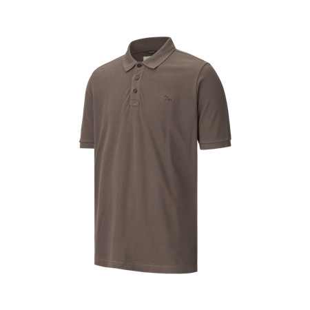 Men's Short-Sleeved Polo Verney Carron La Ligne Boisrond - Bark