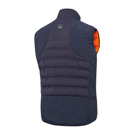 MEN'S SLEEVELESS DOWN JACKET BERETTA BEZOAR HYBRID VEST - EBONY