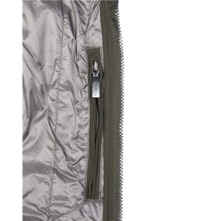 MEN'S SLEEVELESS PUFFER JACKET REMINGTON EQUINOX - OLIVE