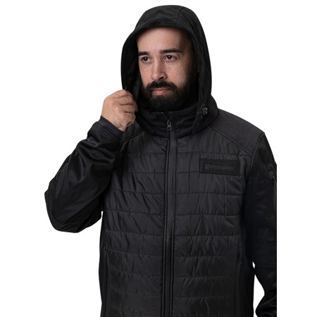 MEN'S SLEEVELESS PUFFER JACKET REMINGTON SWAT - BLACK