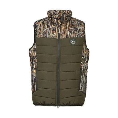 Men's Sleeveless Puffer Vest Percussion - Wet/Khaki/Passion Migrate