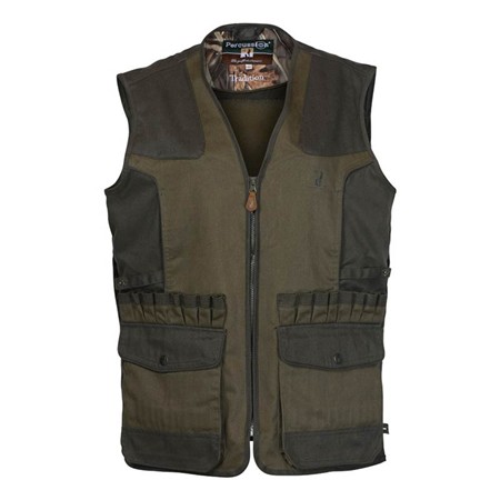 Men's Sleeveless Vest Percussion Tradition Embroidered - Green