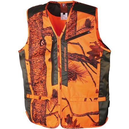 Men's Sleeveless Vest Somlys 251N Spirit Of Traque - Orange Camo
