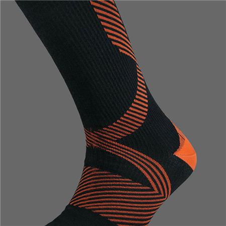 MEN'S SOCKS VERJARI MOUNTANIA WATERPROOF - BLACK/ORANGE