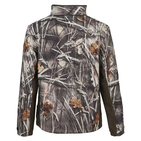 MEN'S SOFTSHELL PERCUSSION SOFTSHELL - GHOST CAMO WET