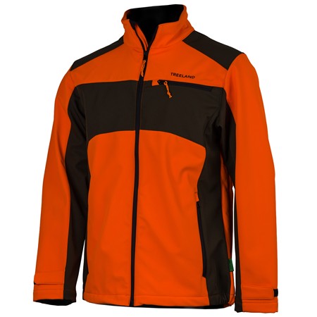 Men's Softshell Treeland - Orange/Green
