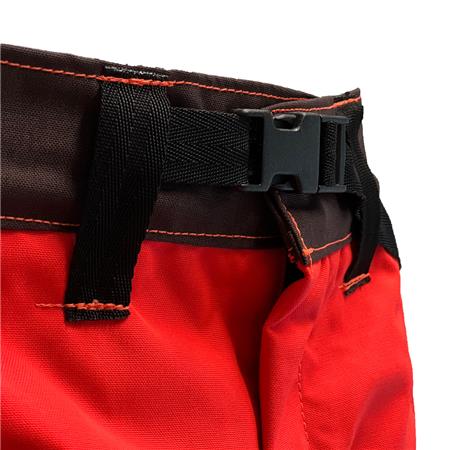 MEN'S STALKING PANTS F.P CONCEPTS CAYENNE COATED FRONT - ORANGE/BROWN