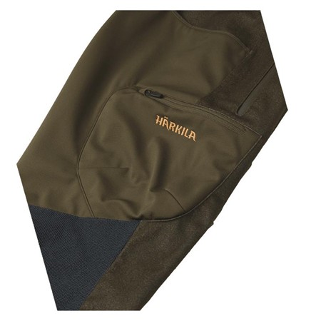 MEN'S STALKING TROUSERS HARKILA MOUNTAIN HUNTER HYBRID - GREEN